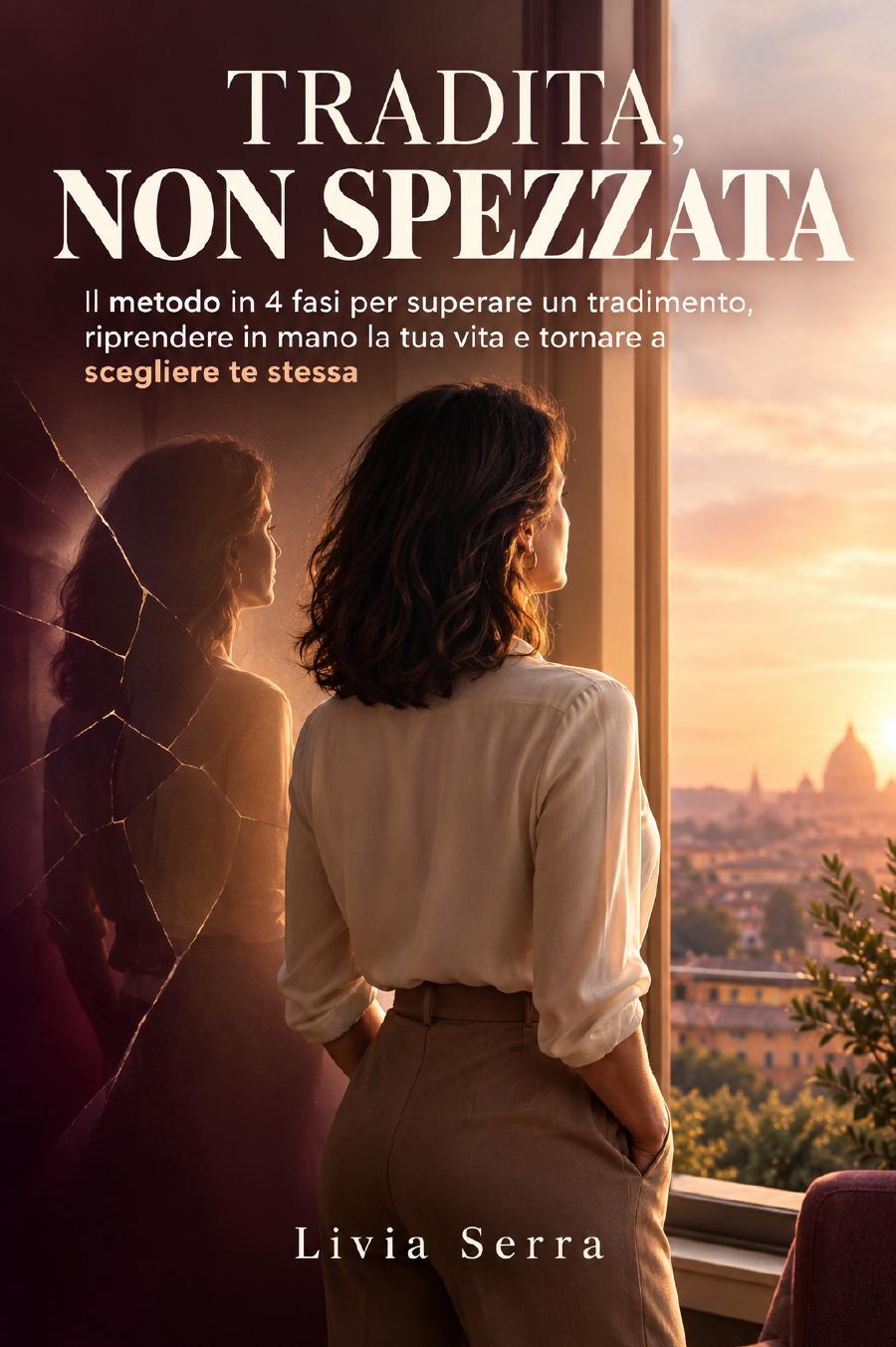 Copertina dell’e-book Tradita, non spezzata di Livia Serra